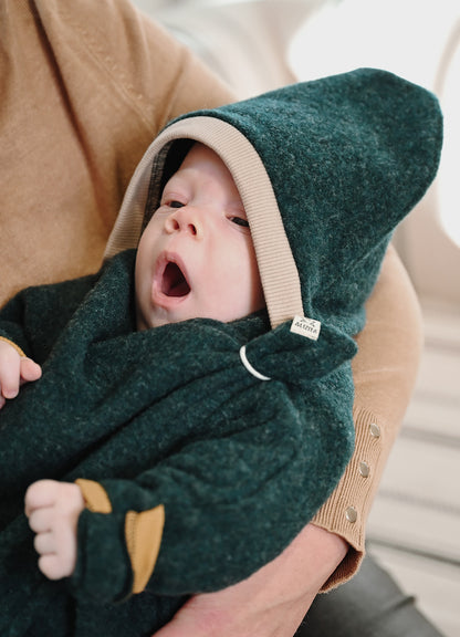 Sternoverall "Winter" Merino - petrol