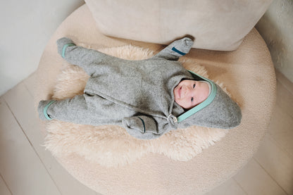 Sternoverall "Winter" Merino - grau